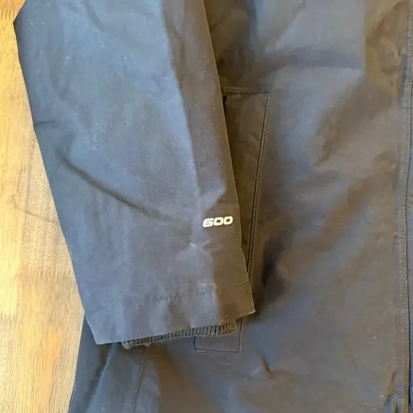 The North Face Arctic Parka 550 Down Knee Length Faux Fur Trim Black Women’s XL - Picture 4 of 11